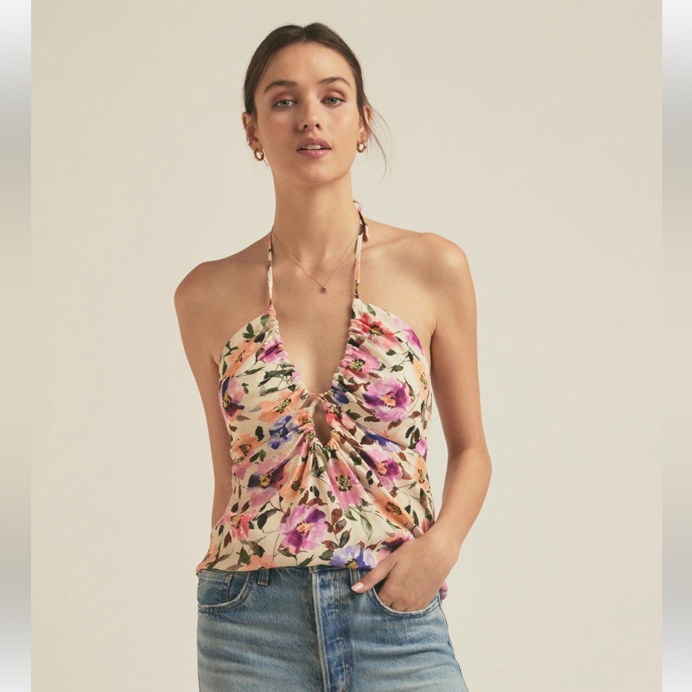 Favorite Daughter the slow dancing top M halter top style